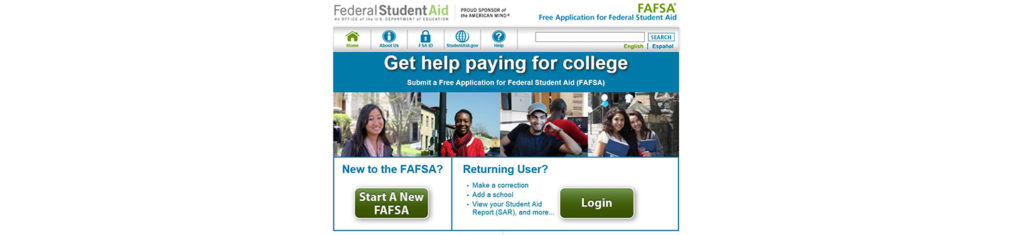 financial aid FAFSA