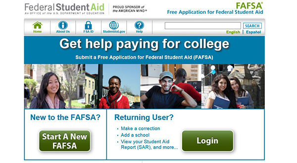 financial aid FAFSA