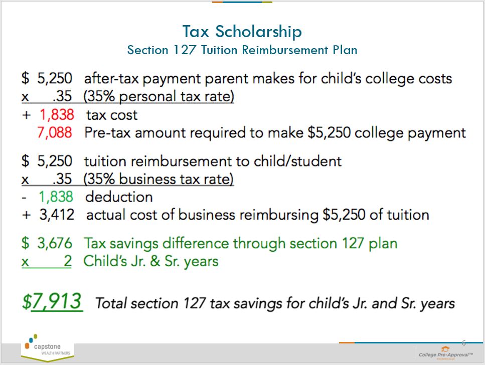 tax scholarship
